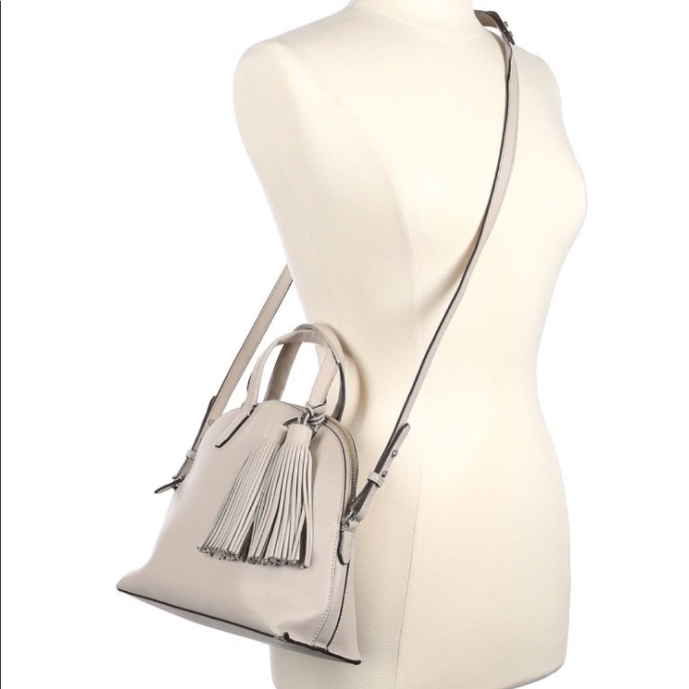 Loeffler Randall double tassel ivory leather bag - Picture 3 of 6